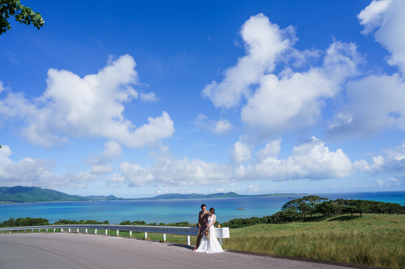 おふたりの自然なお写真も