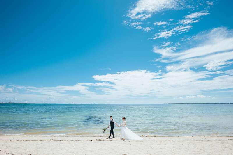 誰にも邪魔されないプライベートビーチ
