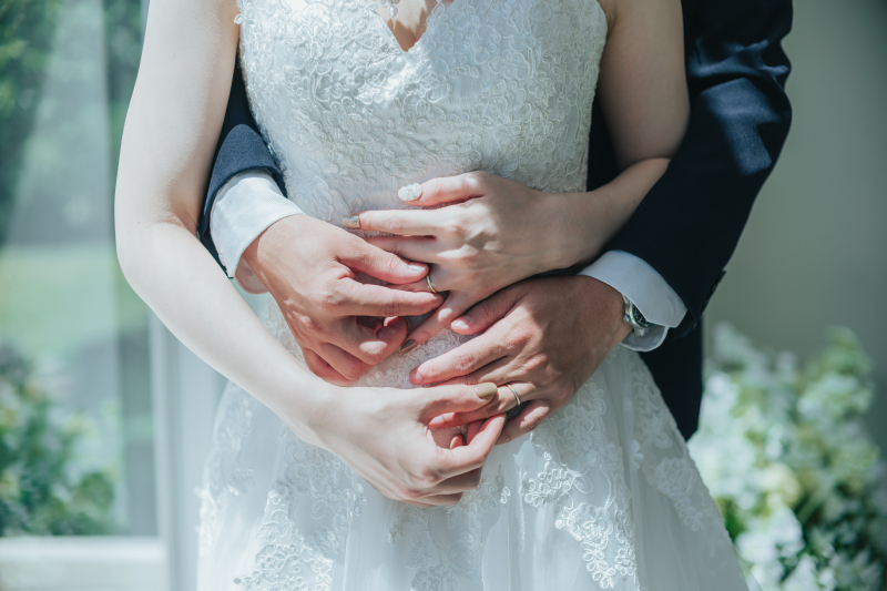 重ねた手に、ふたりの約束