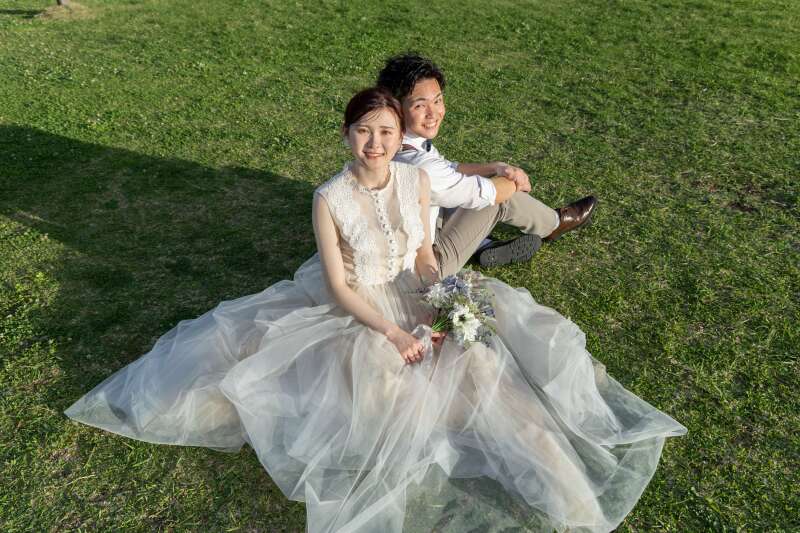 グリーンで雰囲気を変えて