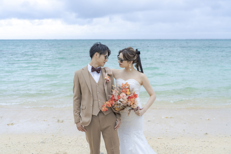 サングラスでリゾート感アップ