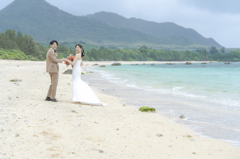 ふたりだけの美しいビーチ