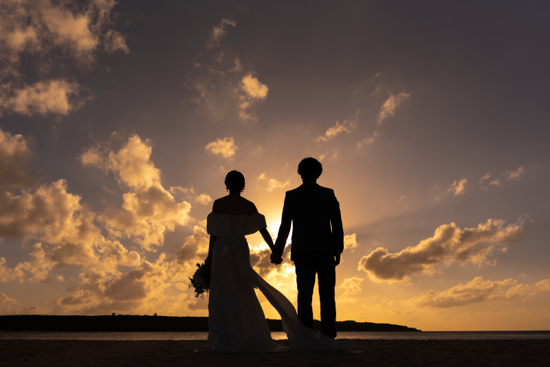 夕暮れに包まれる時間