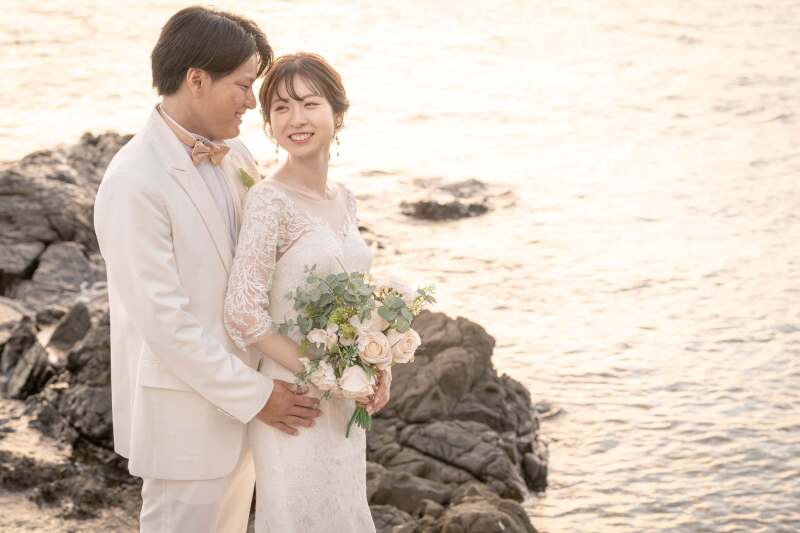 サンセットの光に包まれて