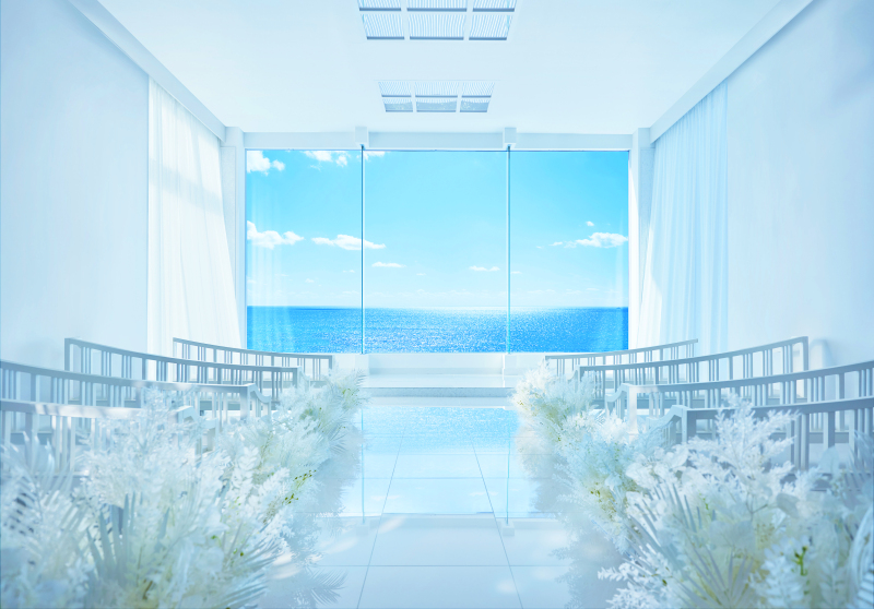 Dears Wedding RESORT_チャペルで撮影できる