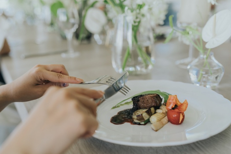 Dears Wedding RESORT_会食ができる