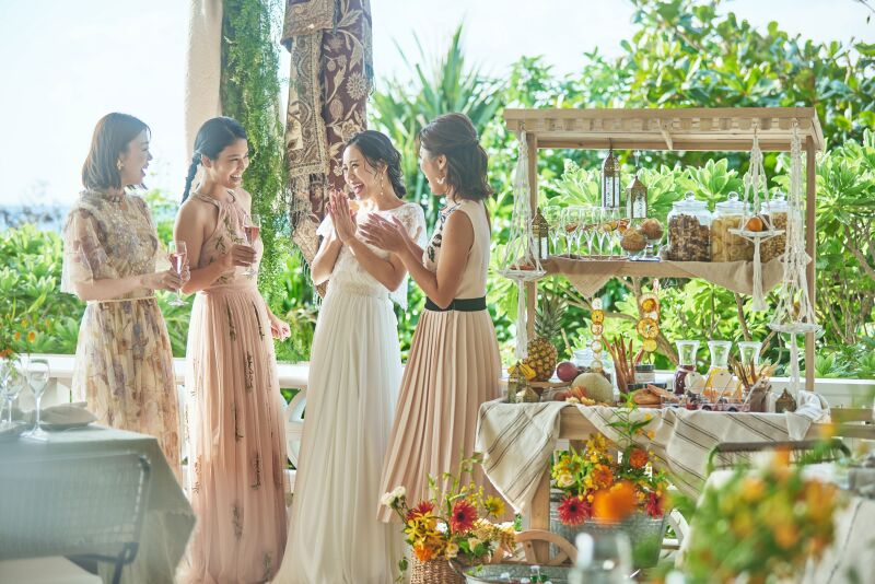 Dears Wedding RESORT_会食ができる