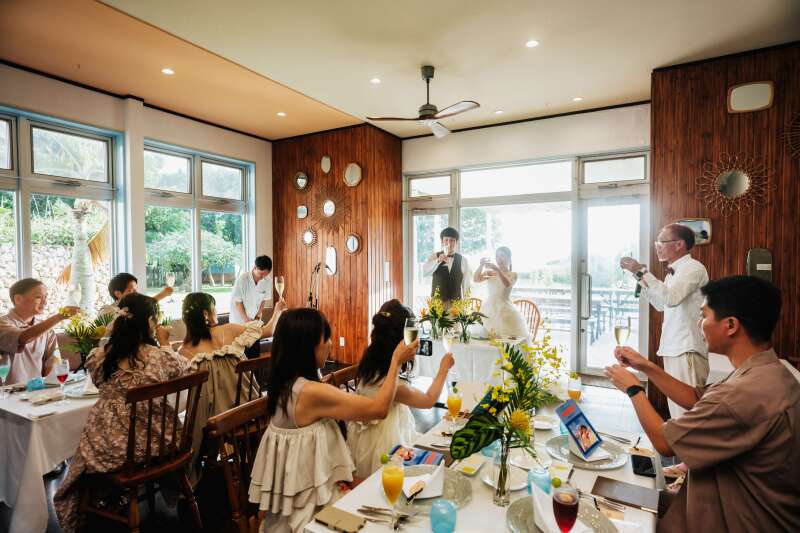 家族のみなど少人数婚にぴったりの会場でアットホーム