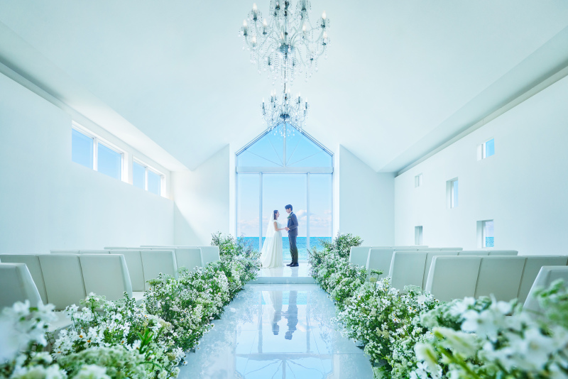 Dears Wedding RESORT_チャペルで撮影できる