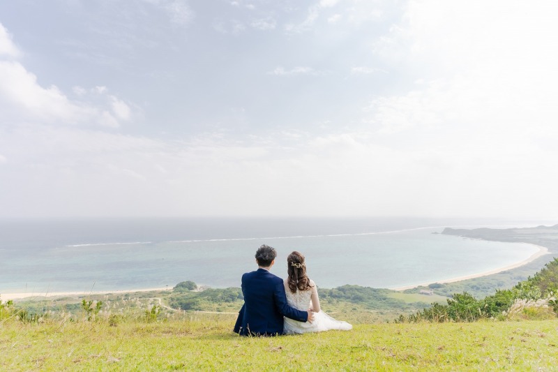 ◆島を見渡せる穴場スポットでの撮影