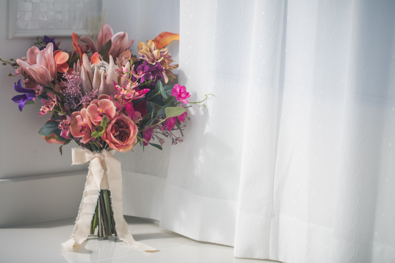 ◆ブーケやアクセサリーも追加料金なし