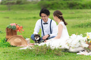 ペットとの撮影