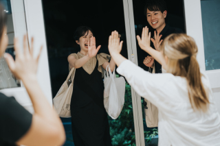 ロケ地での解散