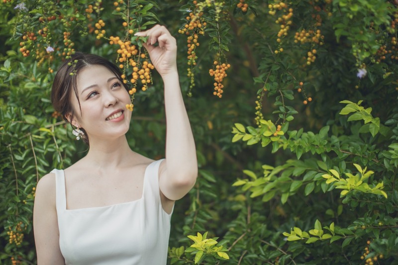 Dears Wedding RESORT_ガーデンで撮影できる