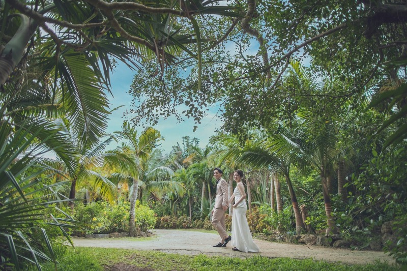 Dears Wedding RESORT_ガーデンで撮影できる