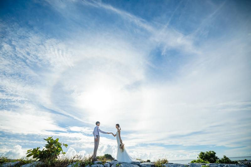 壮大なロケーションを活かした一枚を