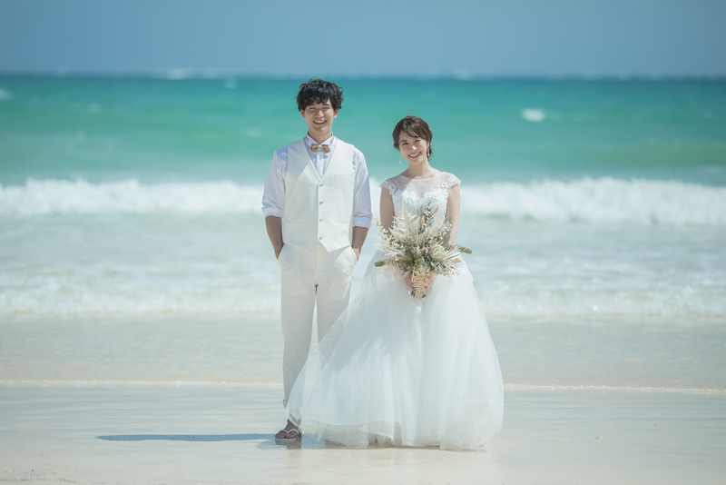 【宮古島】\宮古ブルー&グリーン★/2ロケーション楽しめる!選び放題のドレス&ヘアメイクもすべて込♪