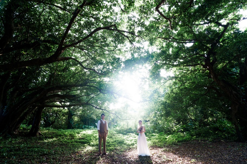 【石垣島】\亜熱帯の自然を満喫/ビーチ&亜熱帯グリーンフォト♪選び放題のドレス&ヘアメイクもすべて込♪