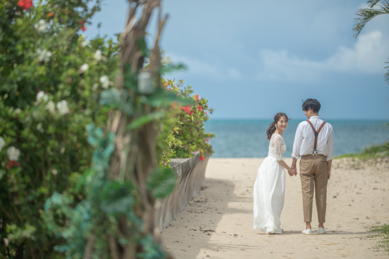 【宮古島】\宮古ブルー&グリーン★/2ロケーション楽しめる!選び放題のドレス&ヘアメイクもすべて込♪