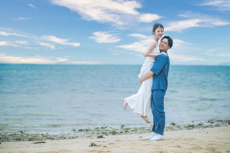 【石垣島】\撮影スポットを自由にセレクト/新作ドレス選び放題&プロのヘアメイク付の安心価格プラン♪