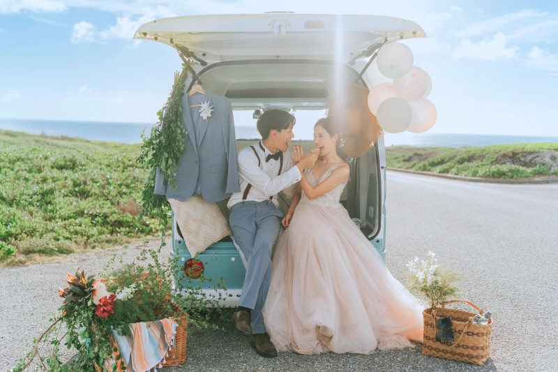 【宮古島】完全オリジナルプラン\1日かけて島内を旅フォト♪/フリーチョイスドレス&移動車&ヘアメイクすべて込だから安心★