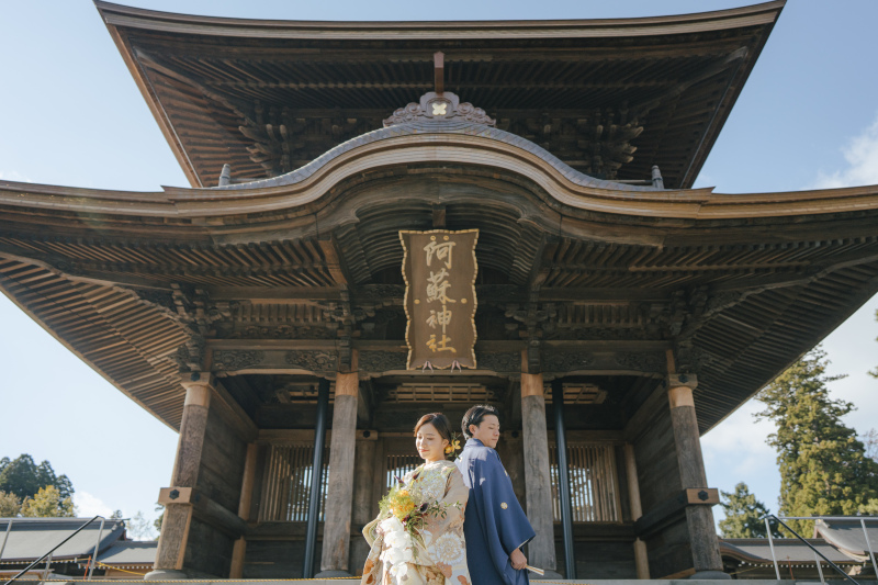 震災被害からの復旧、阿蘇神社！