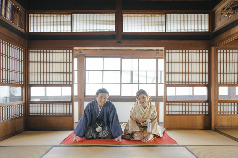 正座の定番カット、でも大事です！