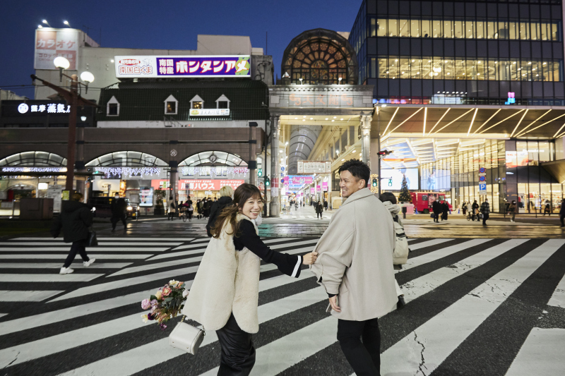 鹿児島天文館にて！