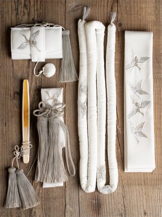 五点ｾｯﾄ 白 銀鶴 