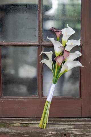 ｸﾗｯﾁﾌﾞｰｹ(ﾎﾜｲﾄ/ﾊﾟｰﾌﾟﾙ) 