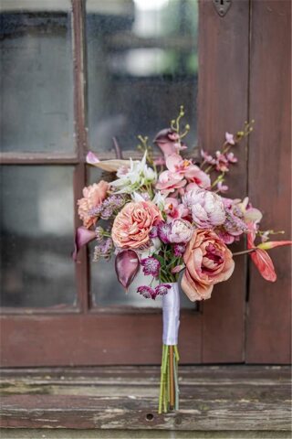 ｸﾗｯﾁﾌﾞｰｹ(ﾊﾟｰﾌﾟﾙ/ﾋﾟﾝｸ) 