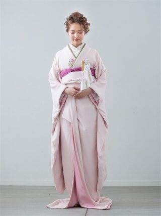 色掛下 ちりめんピンク