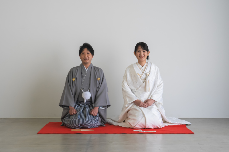 お座りショット