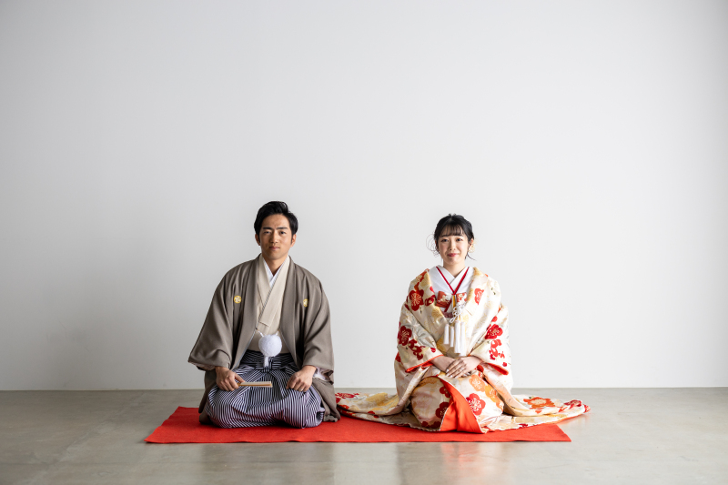 正座のお座りショット