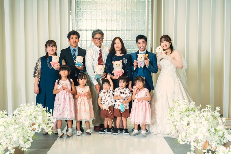 【セレモニーフォト】集合写真