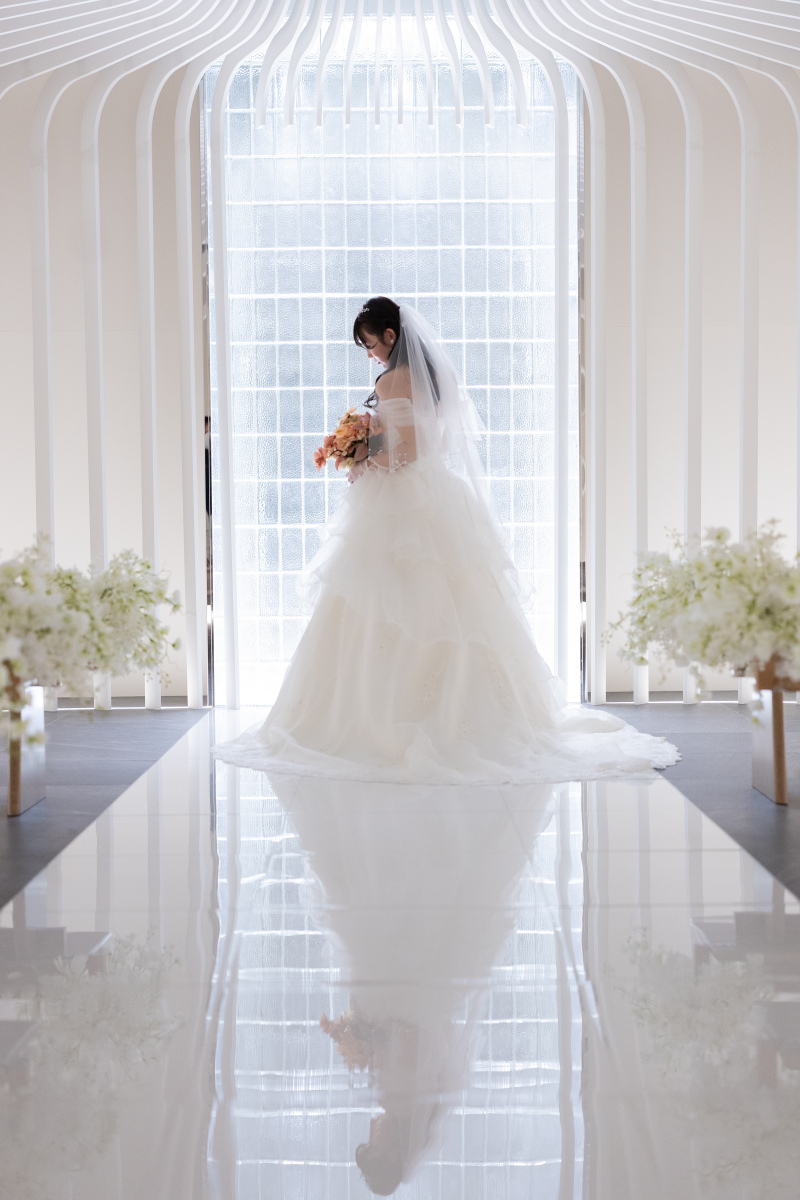 新婦ソロショット