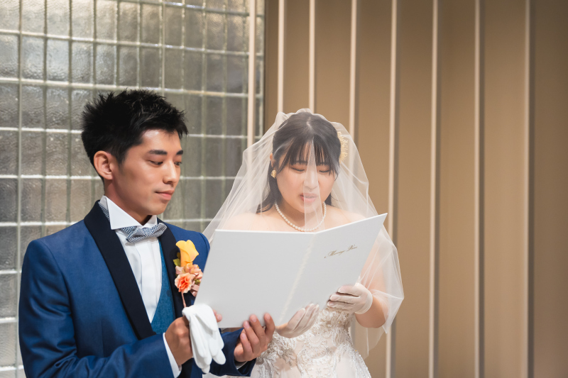 【セレモニーフォト】誓いの言葉