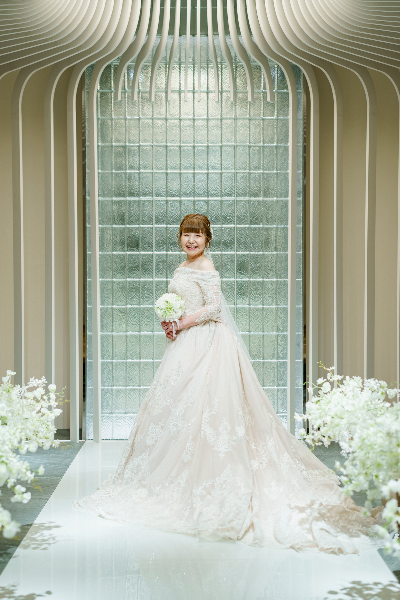 新婦ソロショット