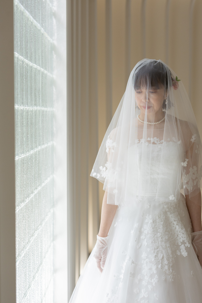 新婦ソロショット