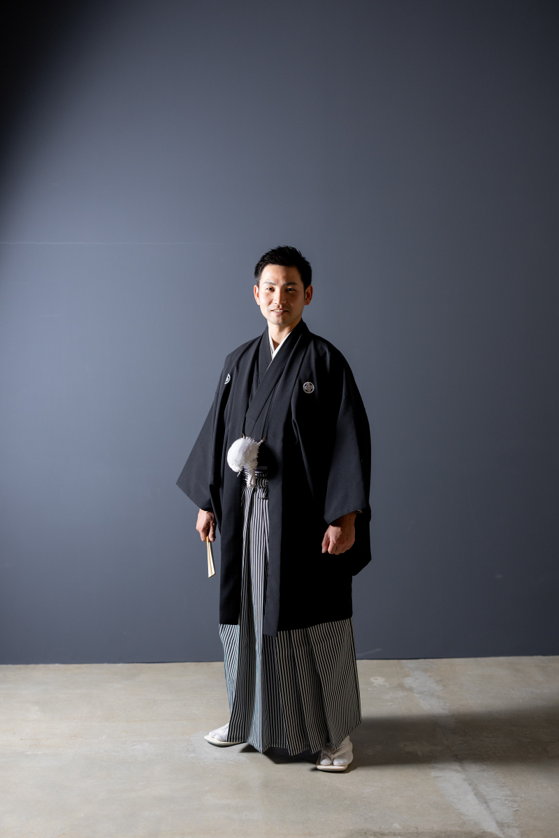新郎ソロショット
