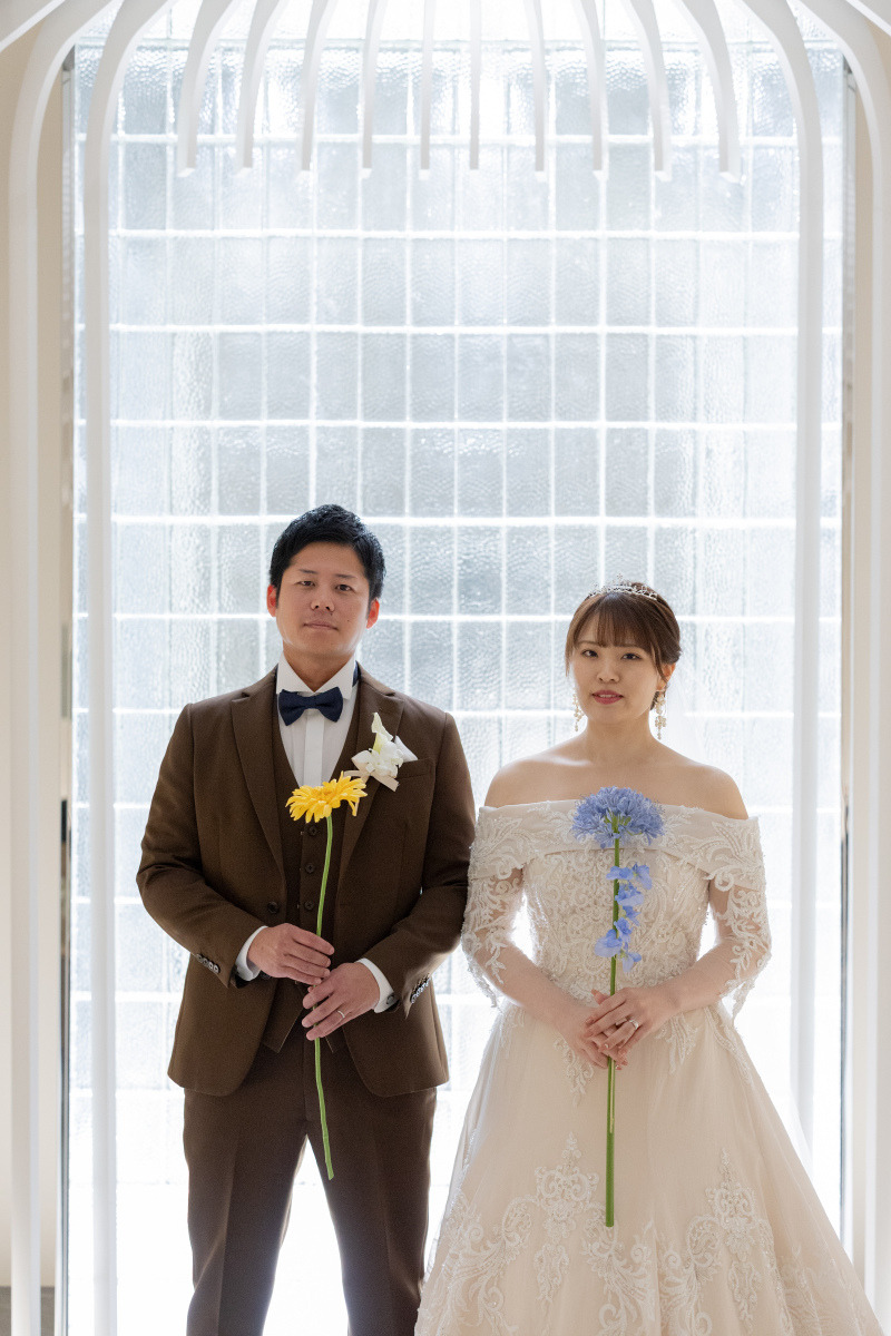 一輪挿しが彩る1枚