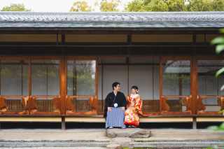 白川茶室　色打掛ロケーション