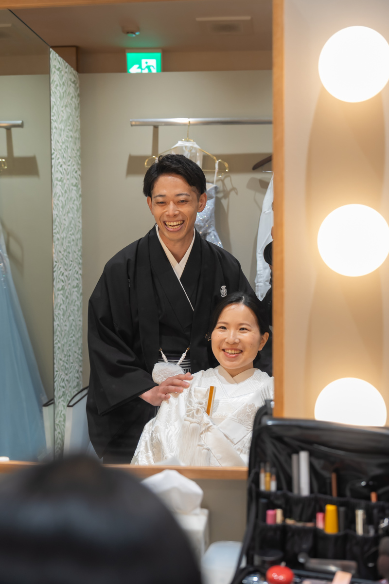 お仕度シーン