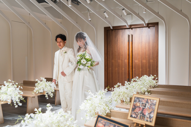 新郎新婦入場
