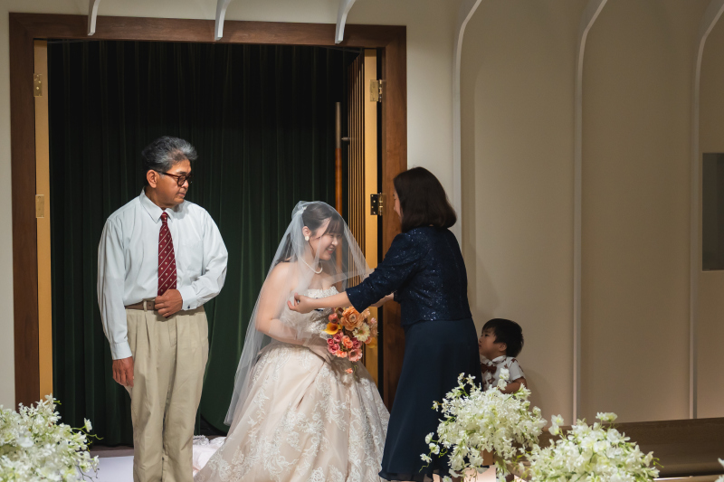 【セレモニーフォト】ベールダウン