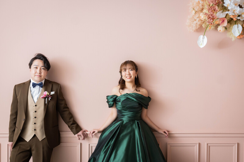 洋装2点 チャペル&スタジオ撮影プラン