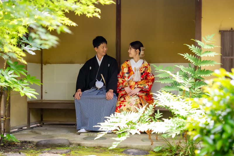 茶室で叶える和装フォト