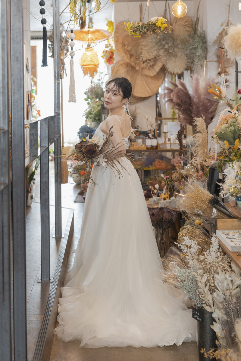 ウエディングドレス　ベネデッタ