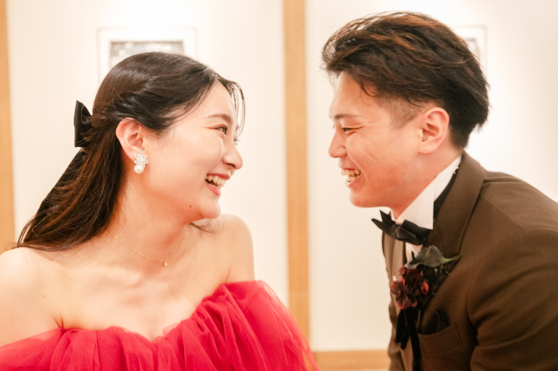 笑顔が重なる幸せな時間