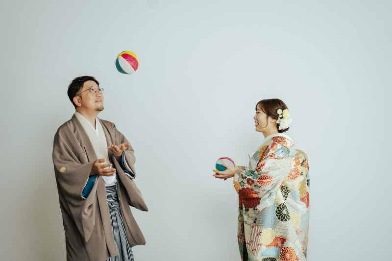 遊び心を添えた1枚